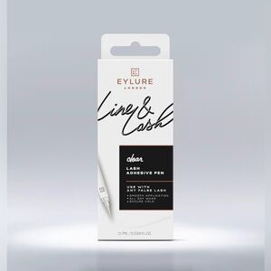 Eylure London Clear Lash Glue Adhesive Liner Eyeliner w/ Hyaluronic Acid New